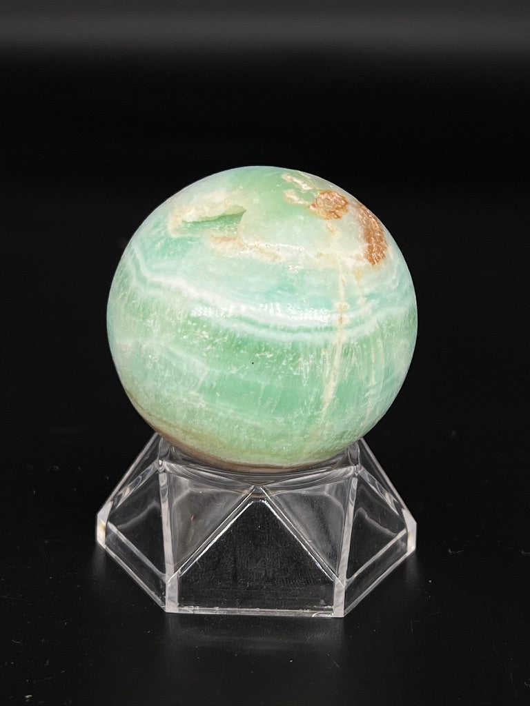 Aqua Caribbean Calcite Sphere