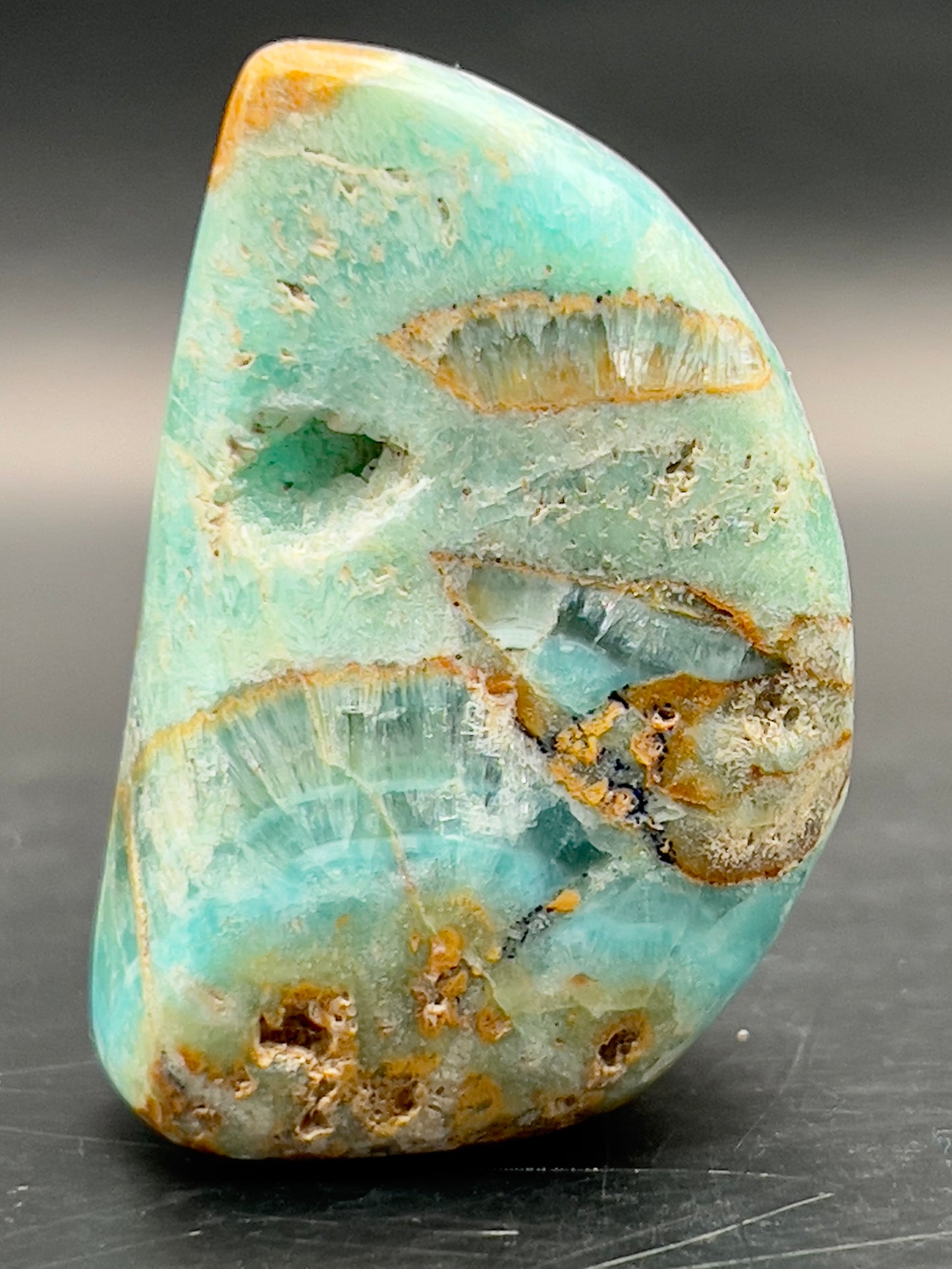 High Grade Smithsonite Polished Freeform