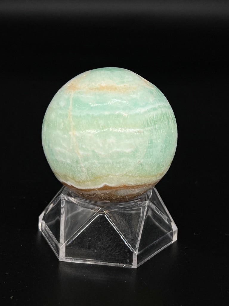 Aqua Caribbean Calcite Sphere