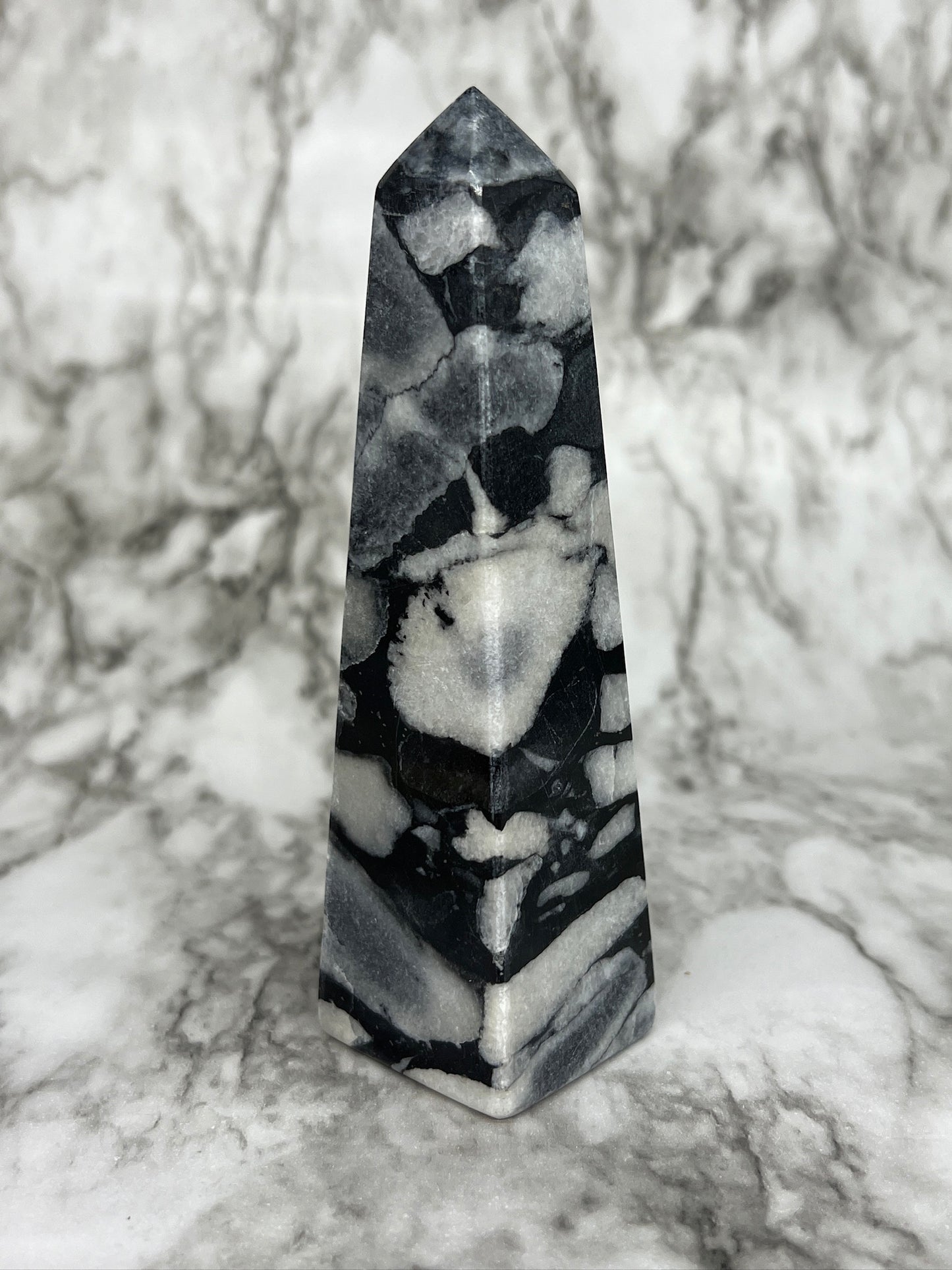 Pakistani Shell / Zebra Jasper Tower