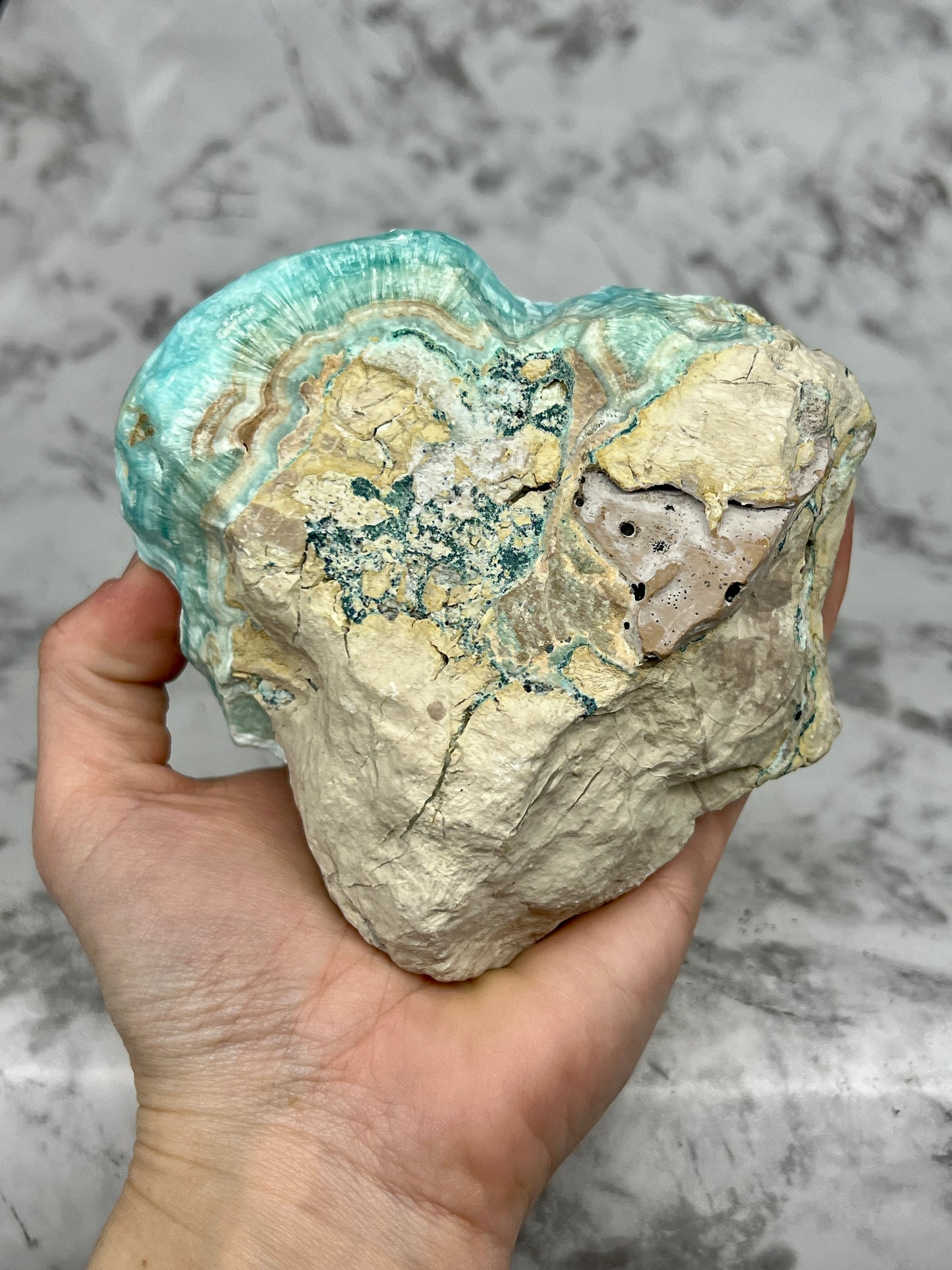 Blue Aragonite Large, Cloud-like Specimen