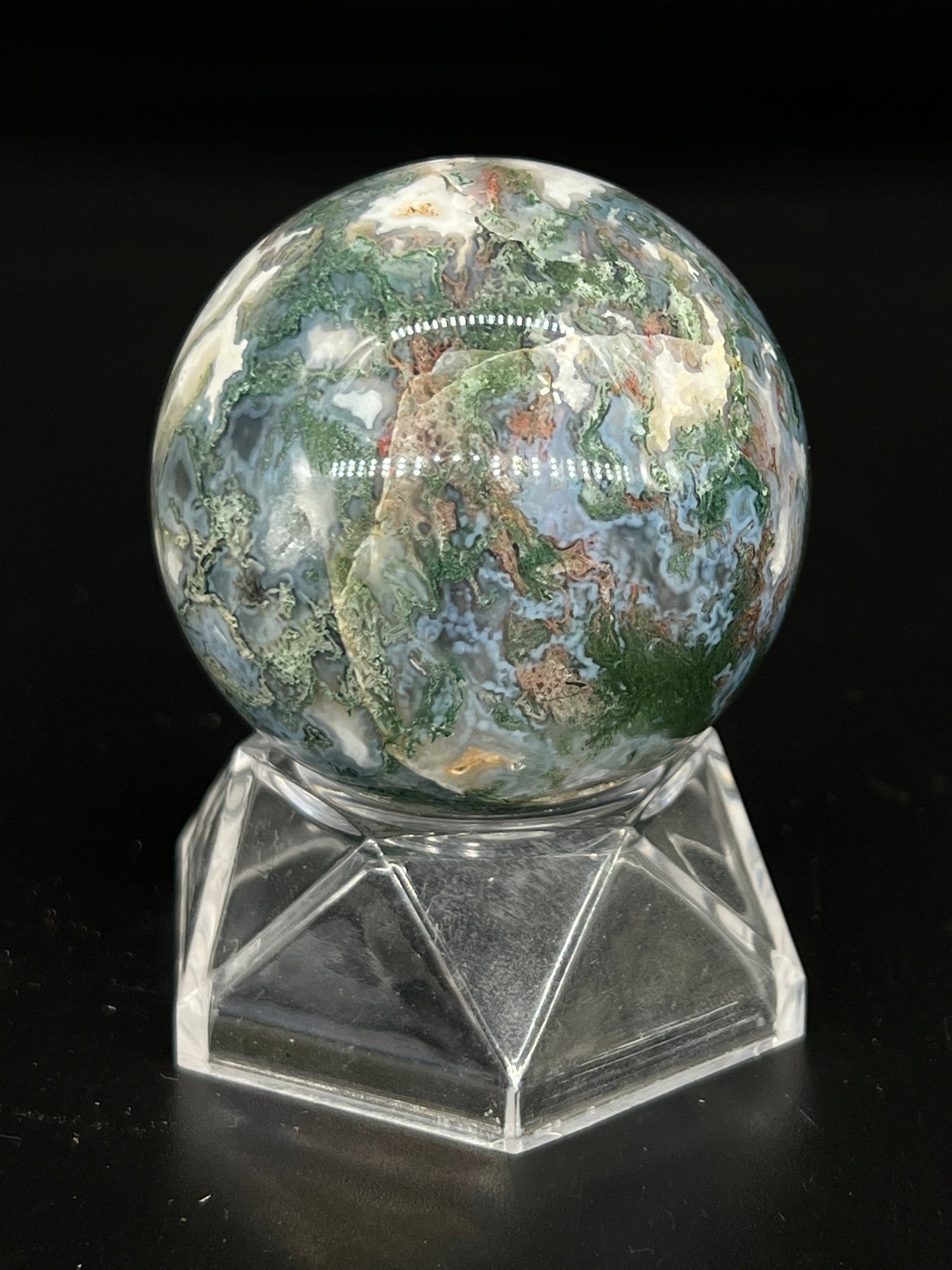 Moss Agate Sphere