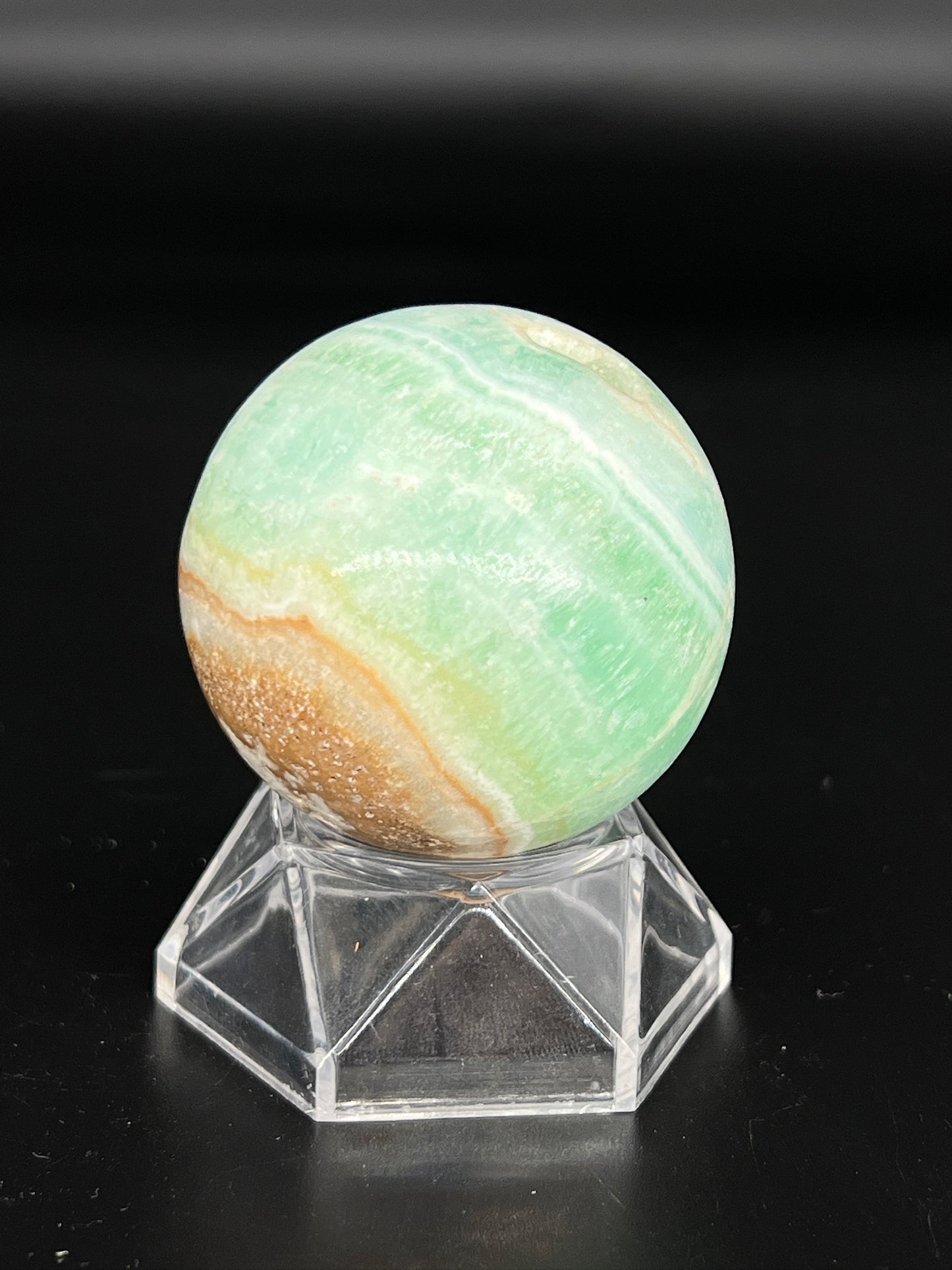 Aqua Caribbean Calcite Sphere