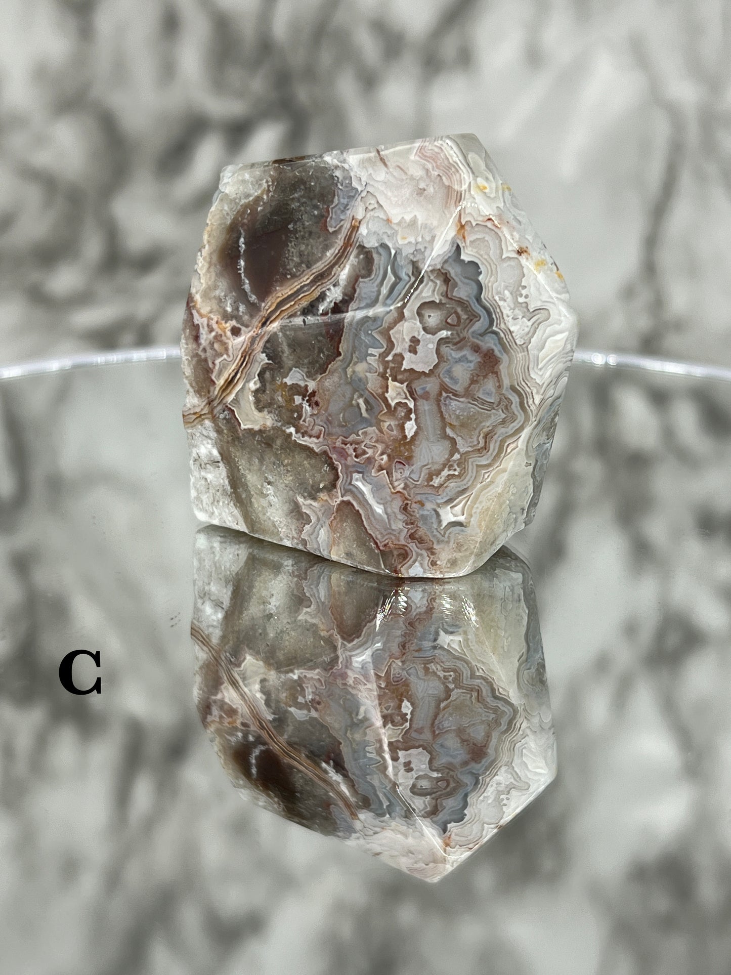 Mexico Crazy Lace Agate Freeform