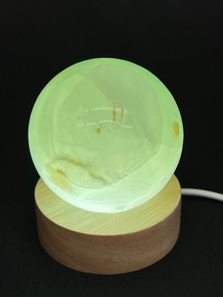 Aqua Caribbean Calcite Sphere