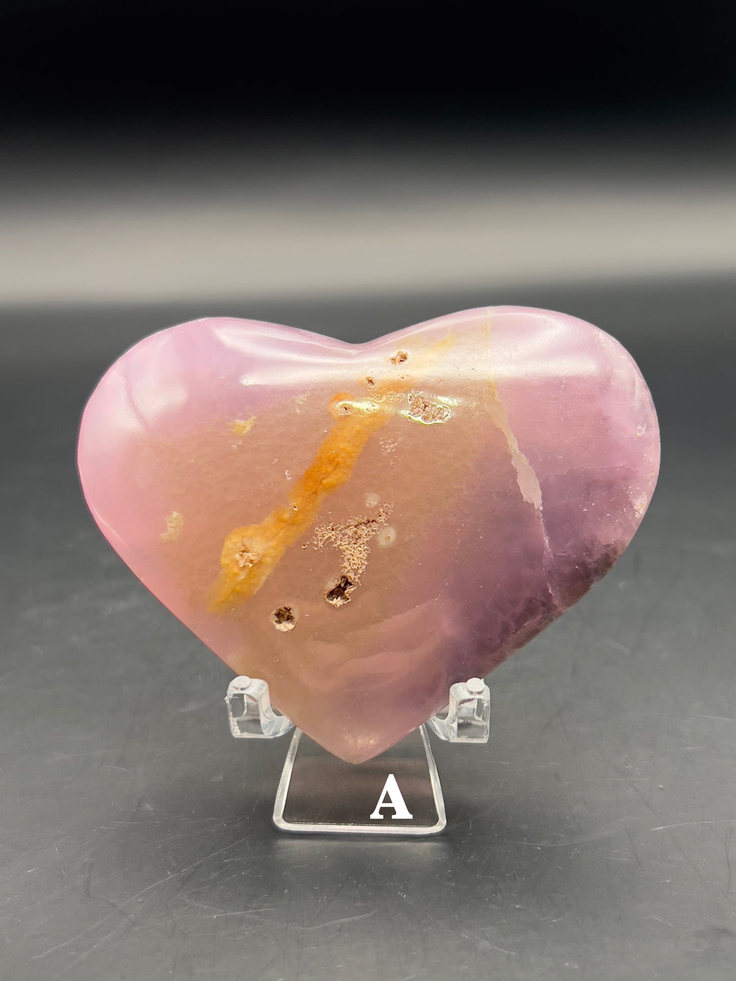 Pink Aragonite Heart ✨ Rare find ✨