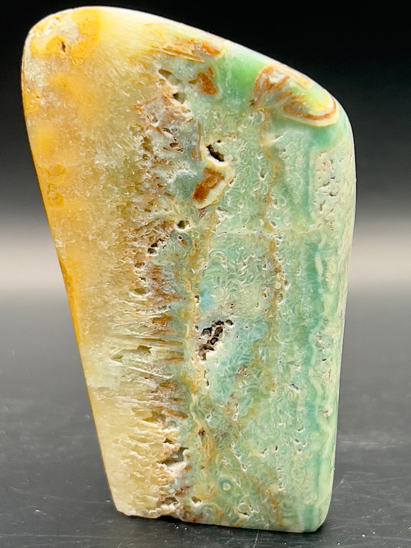 High Grade Smithsonite Polished Freeform