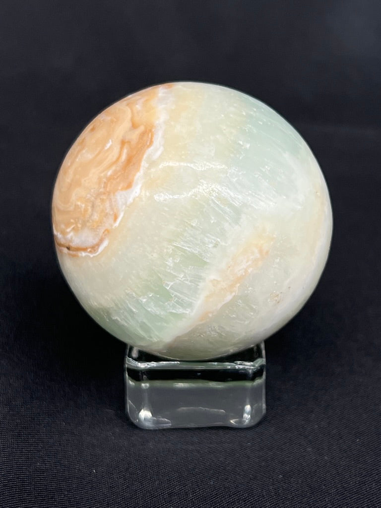 Aqua Caribbean Calcite Sphere