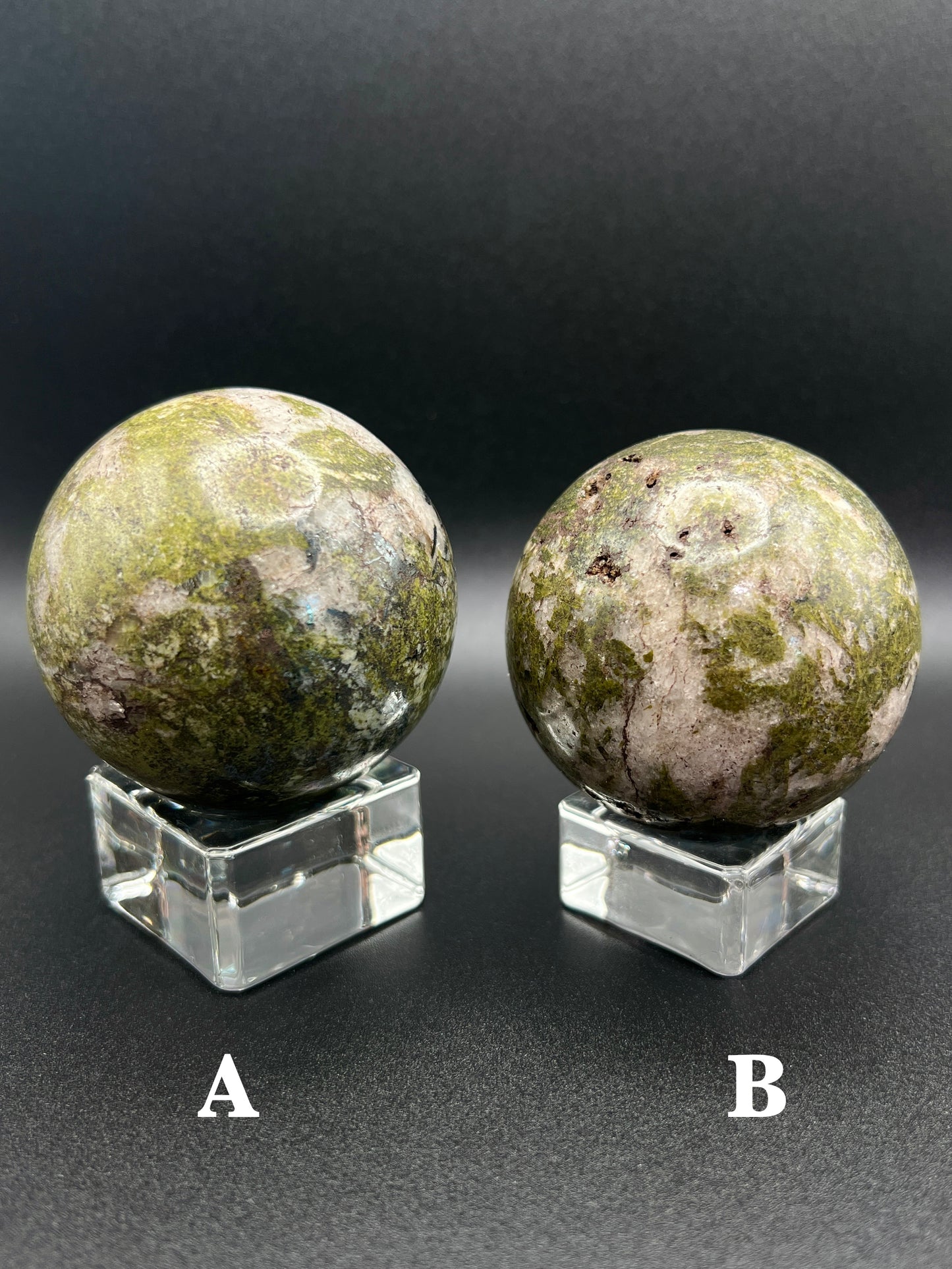 Epidote & Quartz Sphere