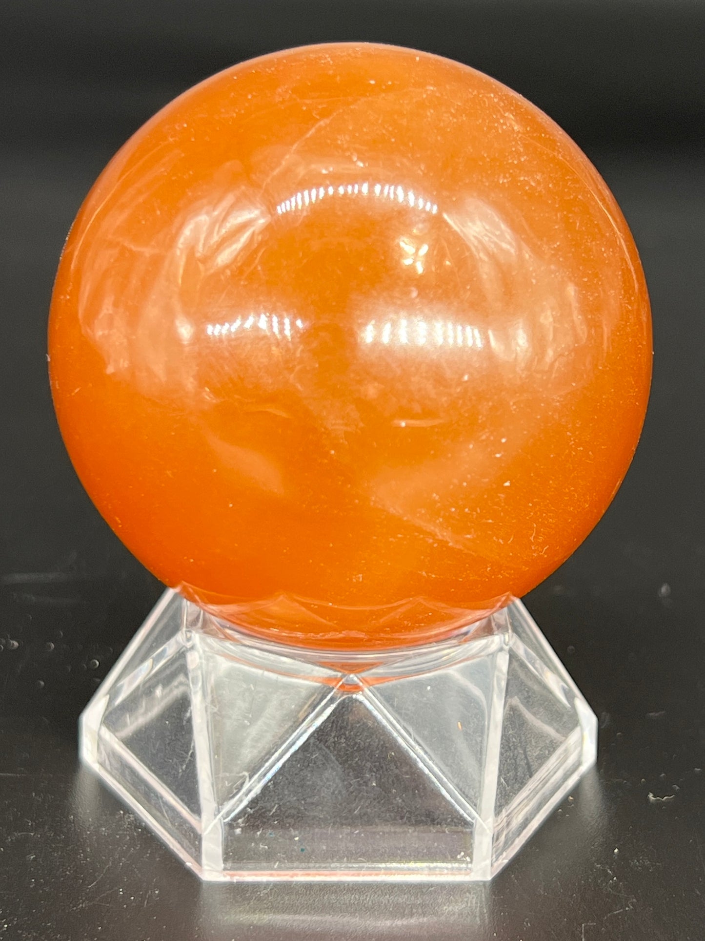 Honey Calcite Sphere