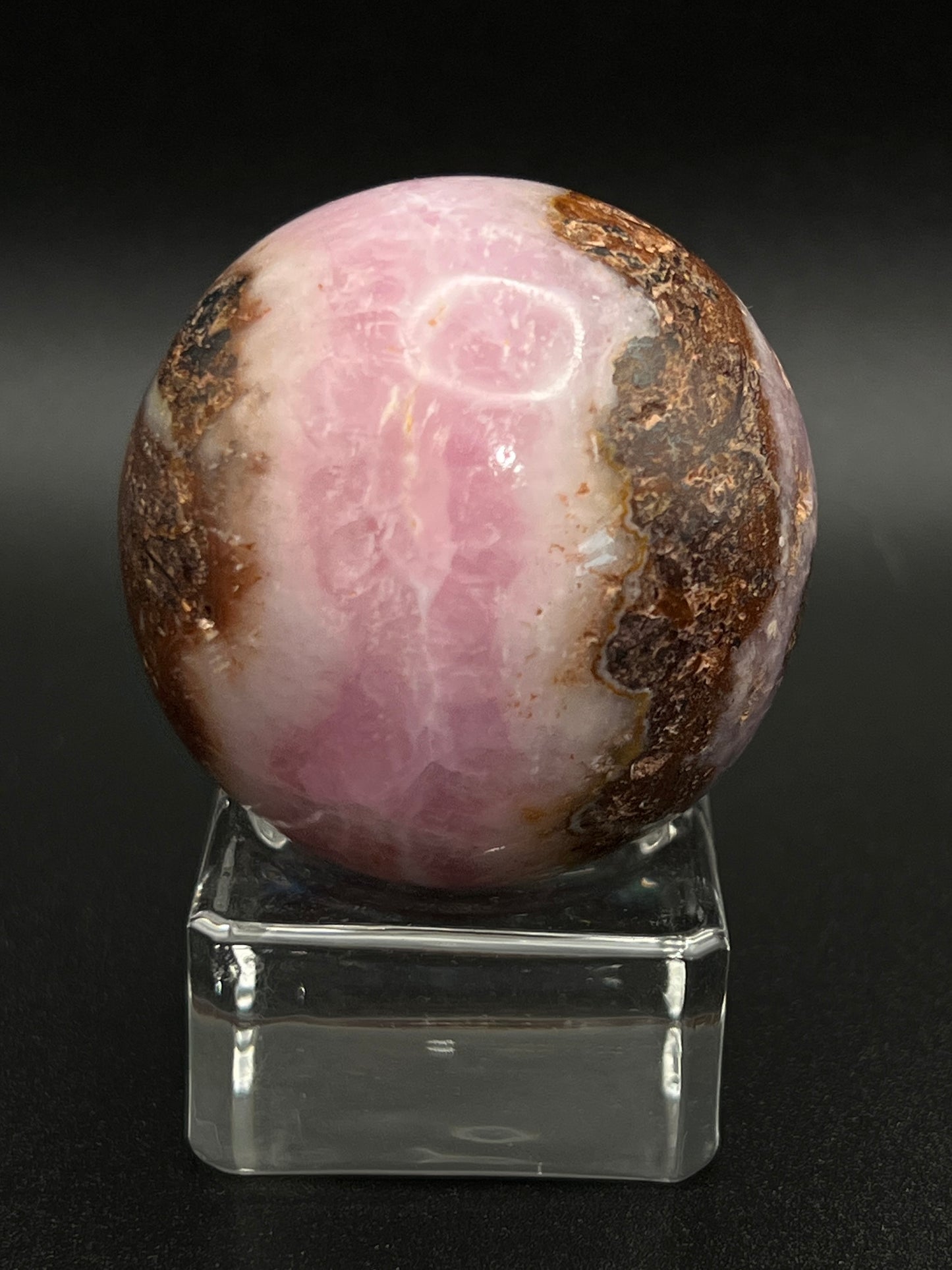 Pink Aragonite Sphere ✦Rare find✦
