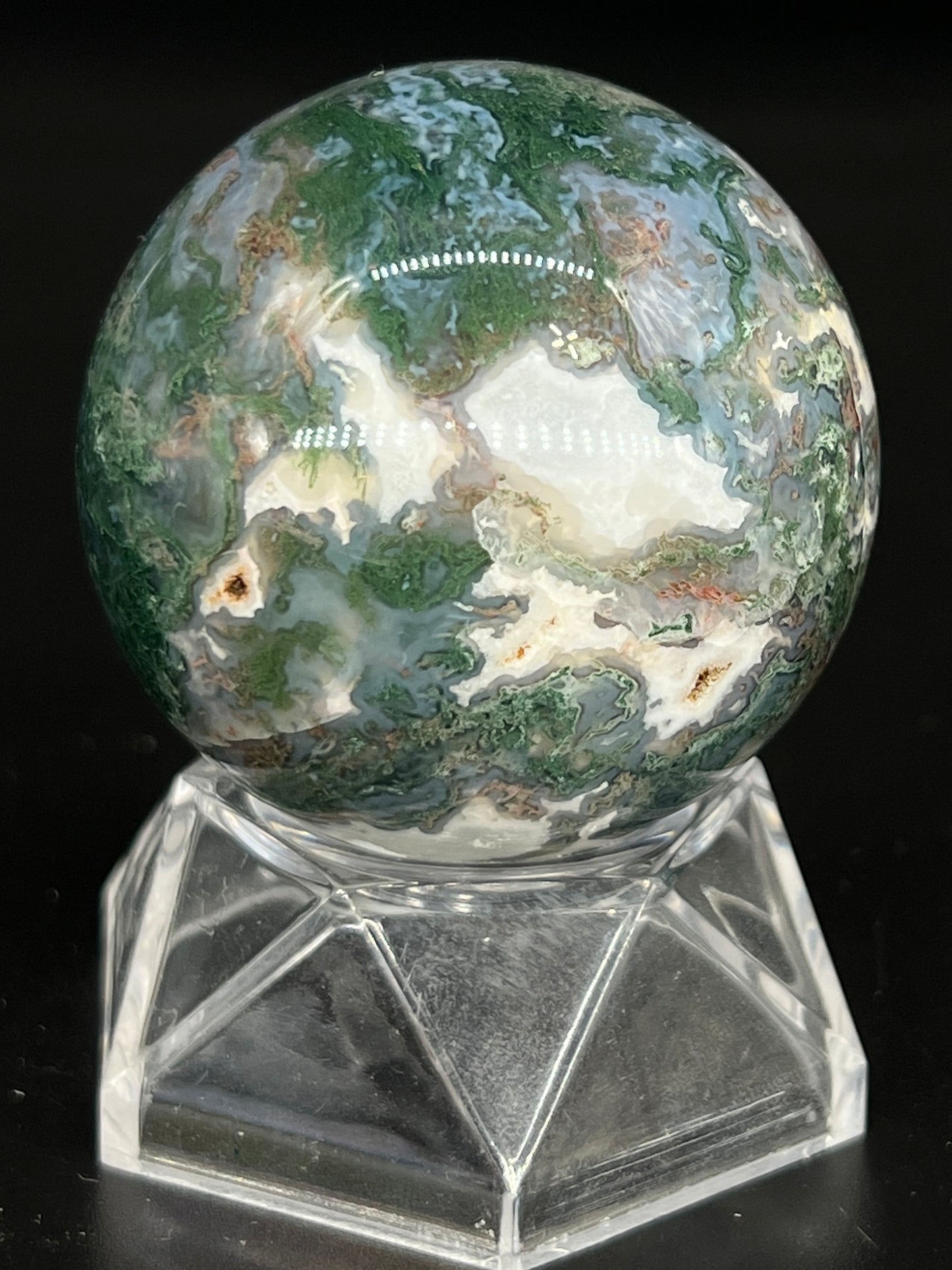 Moss Agate Sphere