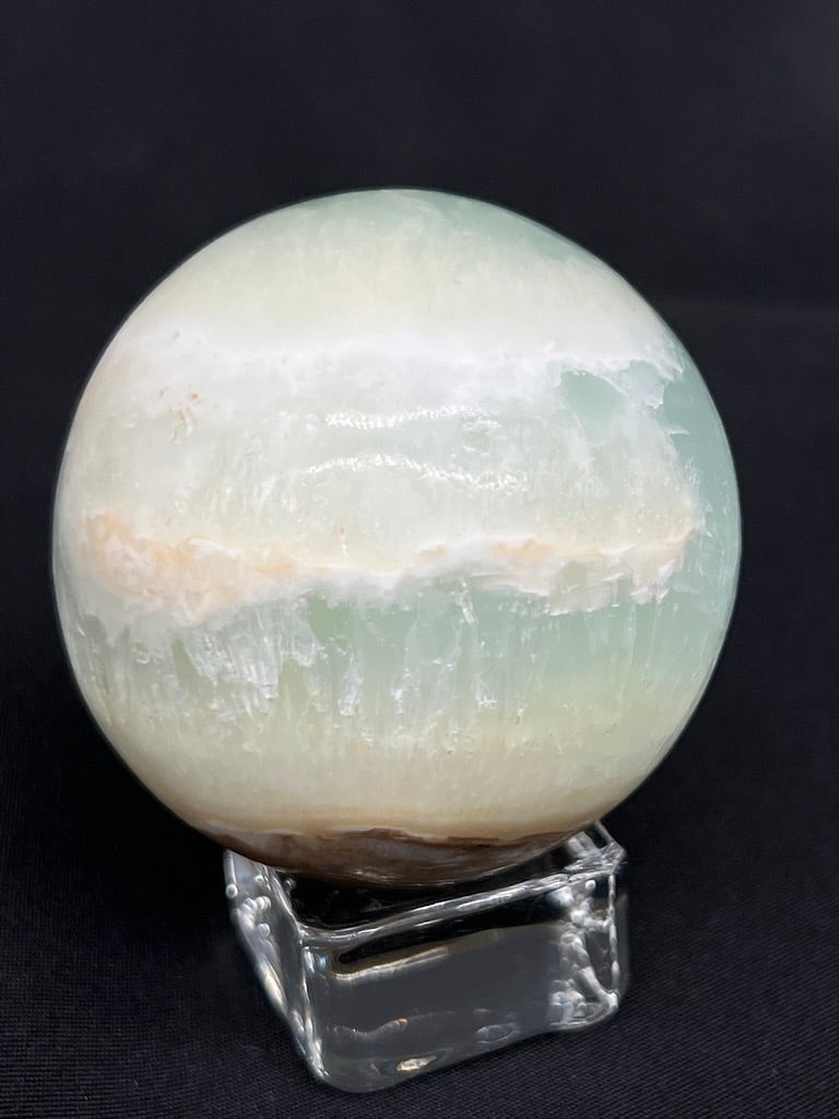 Aqua Caribbean Calcite Sphere