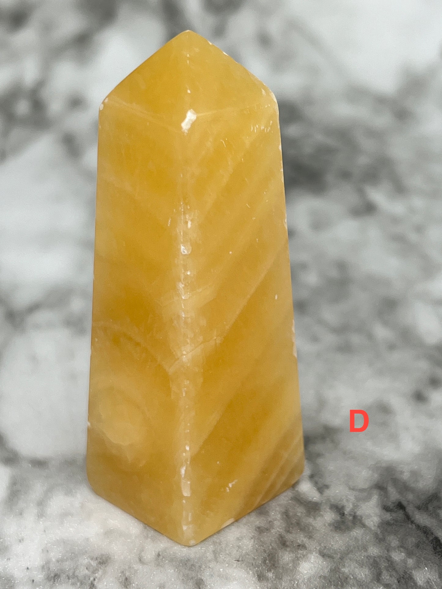 Orange Calcite Tower