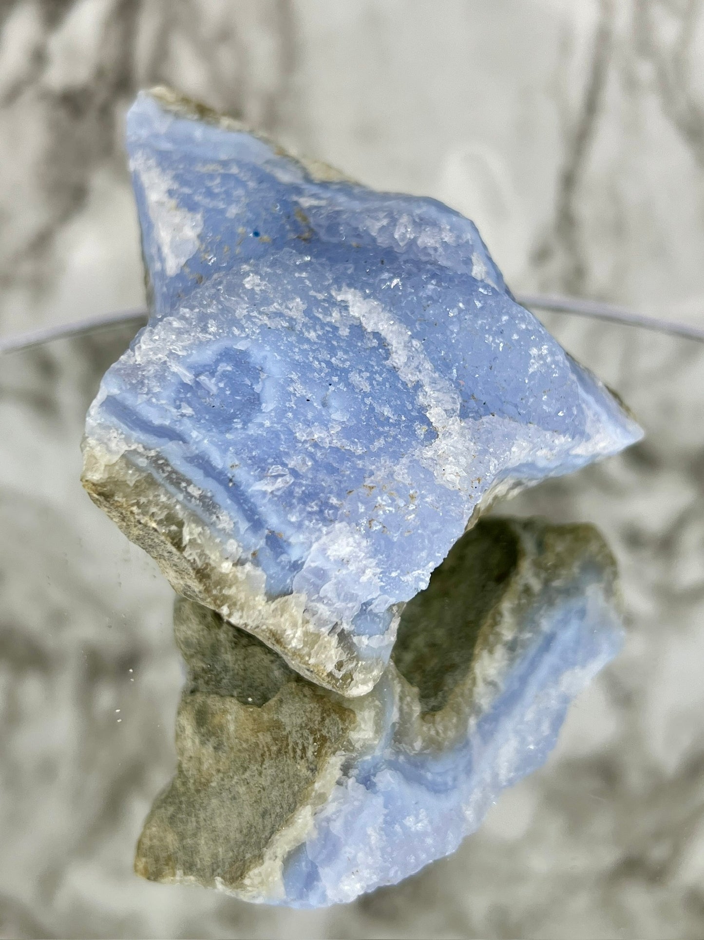 Blue Lace Agate Rough Specimen