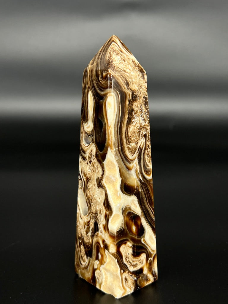 Chocolate Calcite Tower