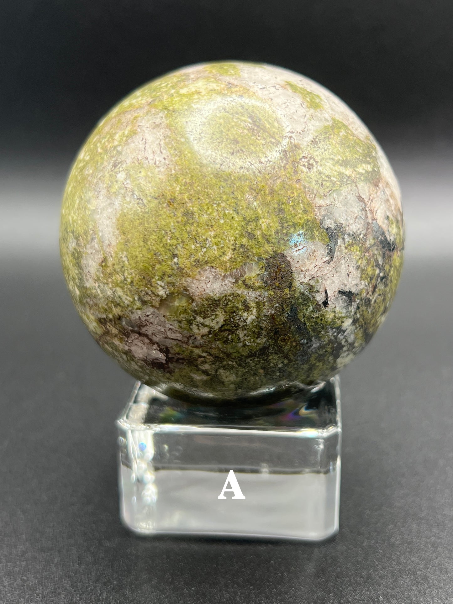 Epidote & Quartz Sphere