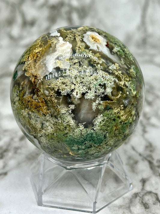 Moss Agate Sphere