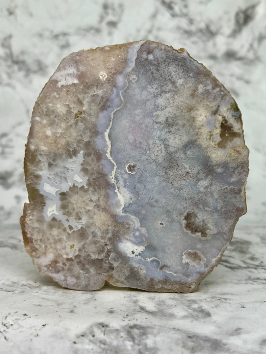 Flower Agate Slice / Polished Specimen