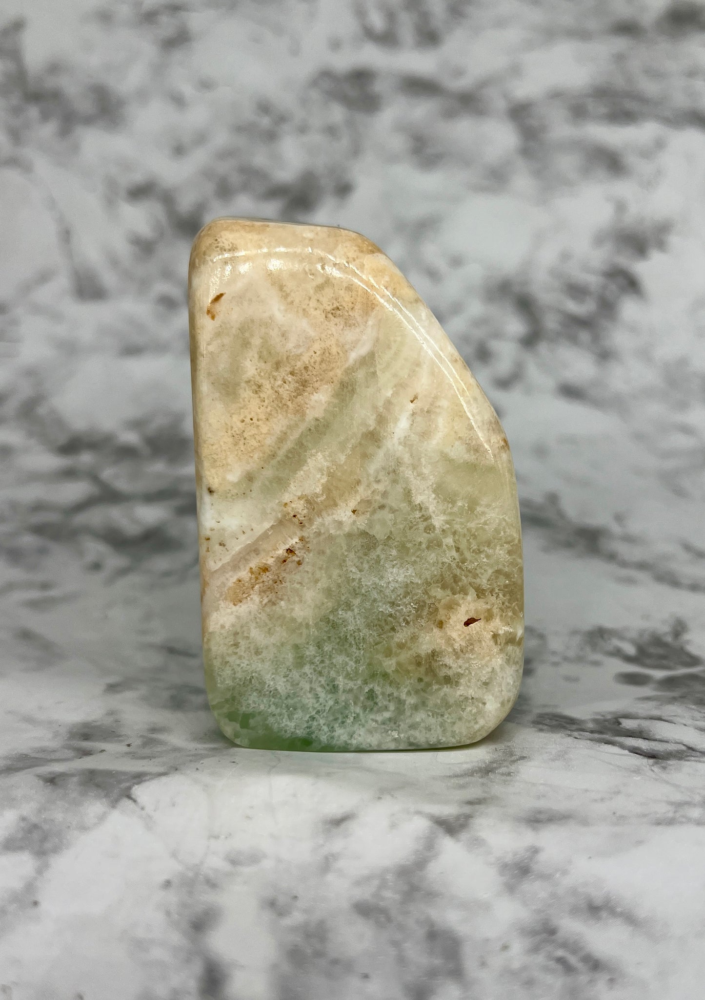 Aqua Caribbean Calcite Freeform