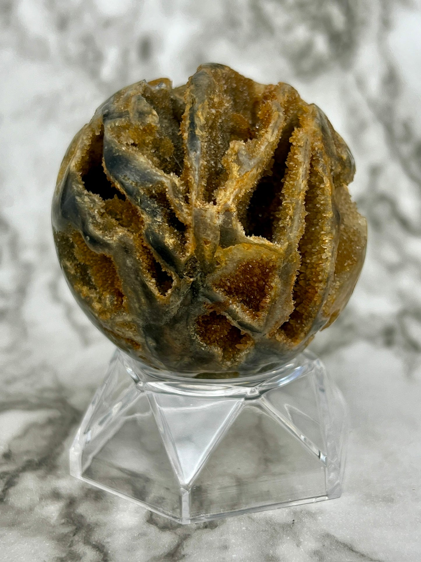 Sphalerite Druzy Sphere