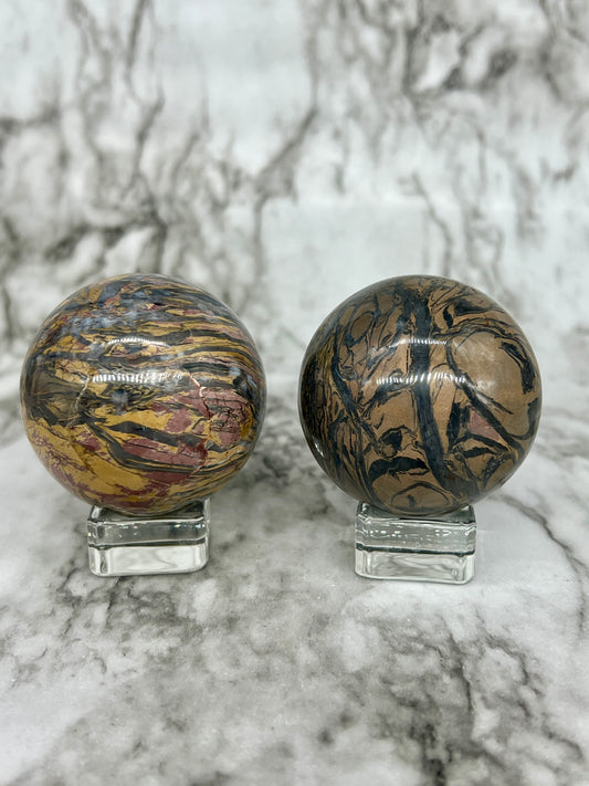 Pakistani Zebra Jasper Sphere