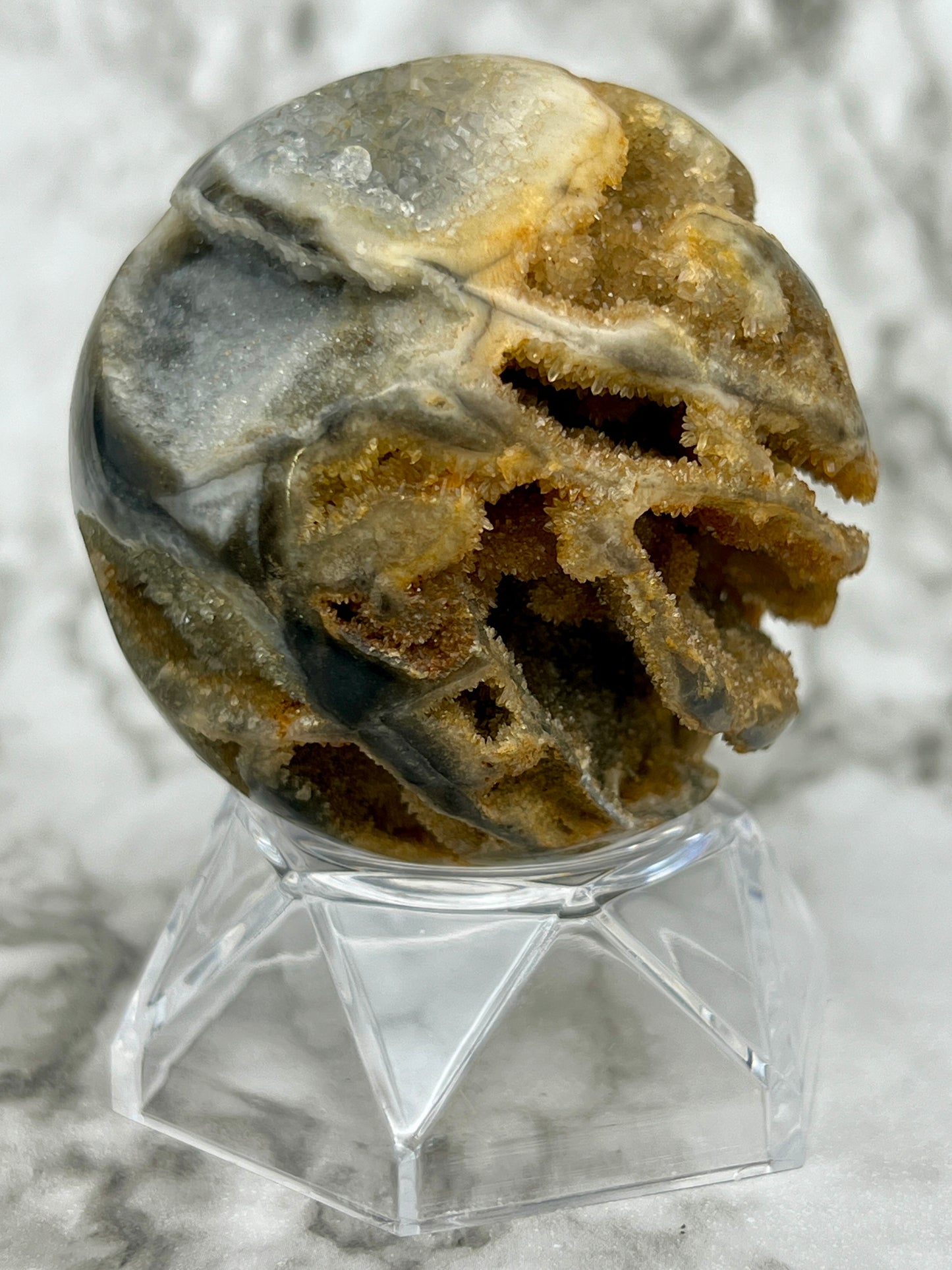 Sphalerite Druzy Sphere