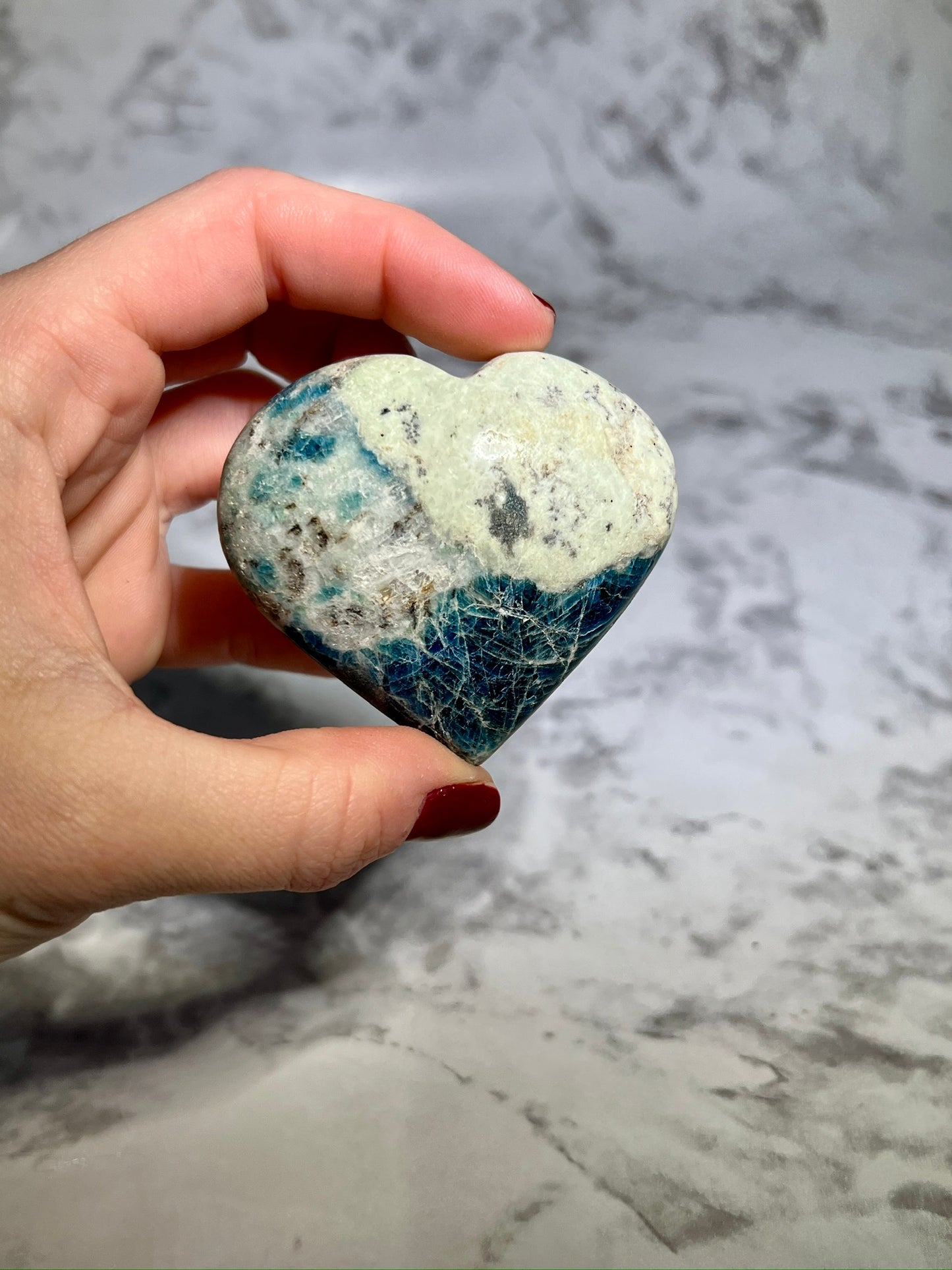 Sodalite Heart