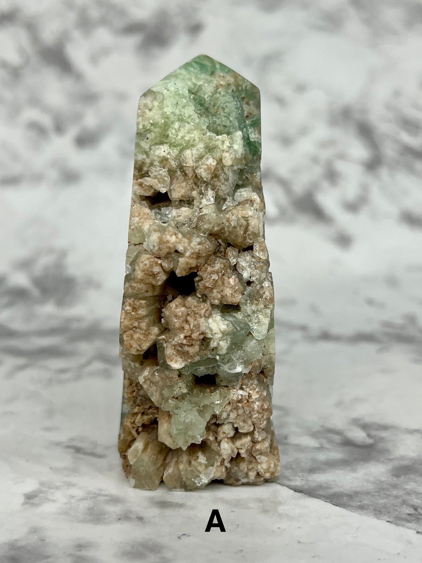 Smithsonite Specimen Tower