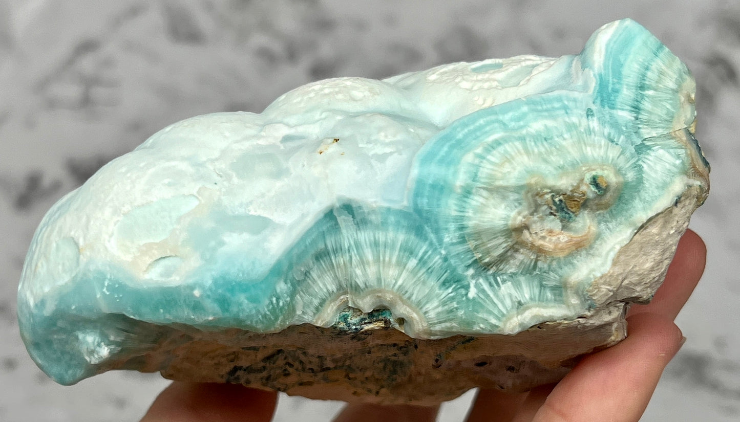 Blue Aragonite Large, Cloud-like Specimen