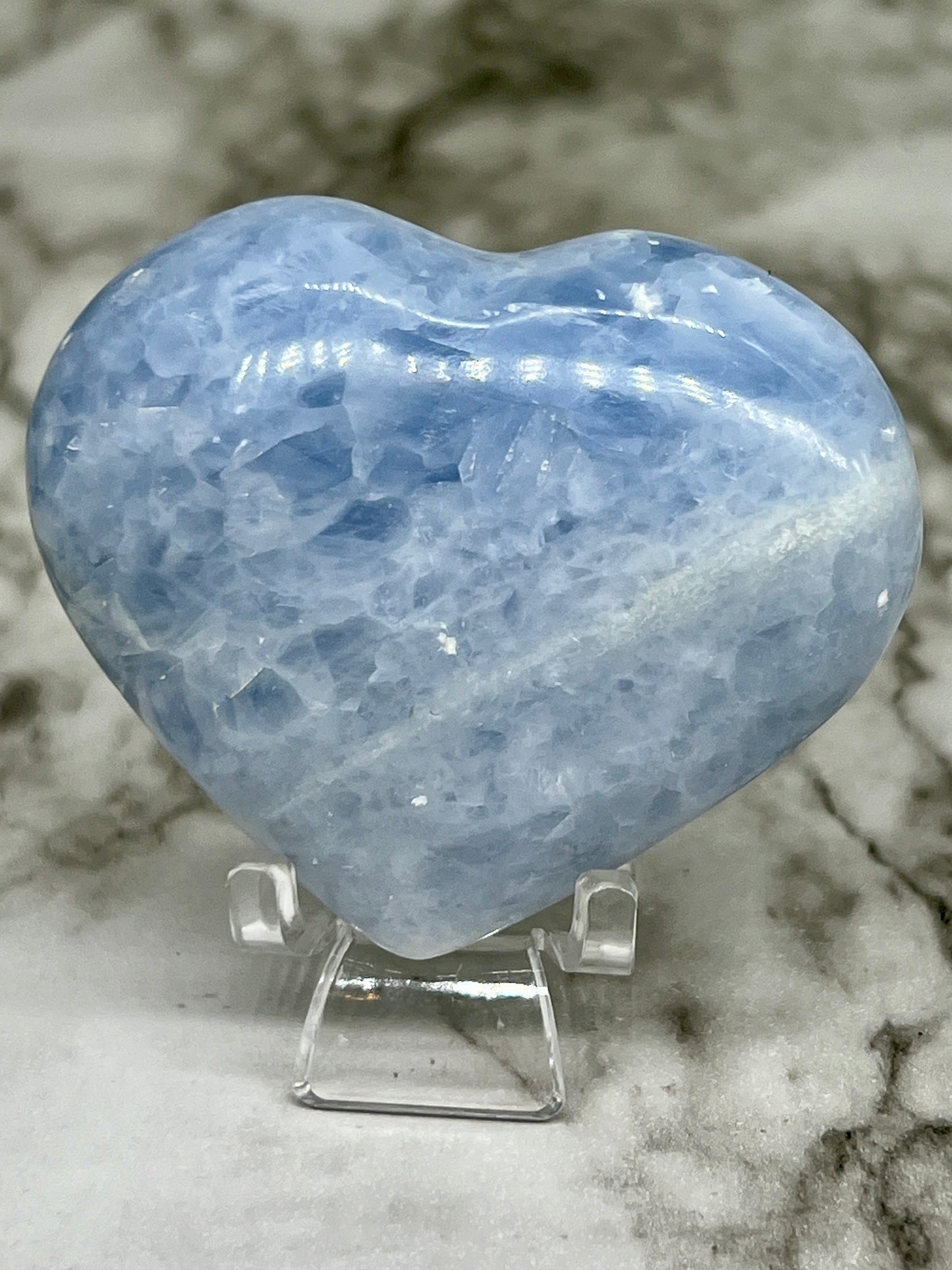 Celestite Heart