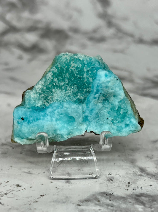 Blue Aragonite Specimen