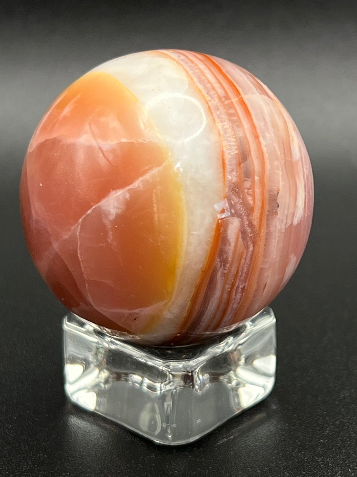 Pink Aragonite Sphere ✦Rare find✦