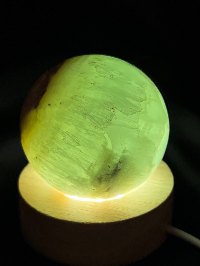 Aqua Caribbean Calcite Sphere