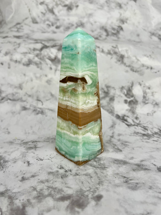 Caribbean Calcite Large Tower