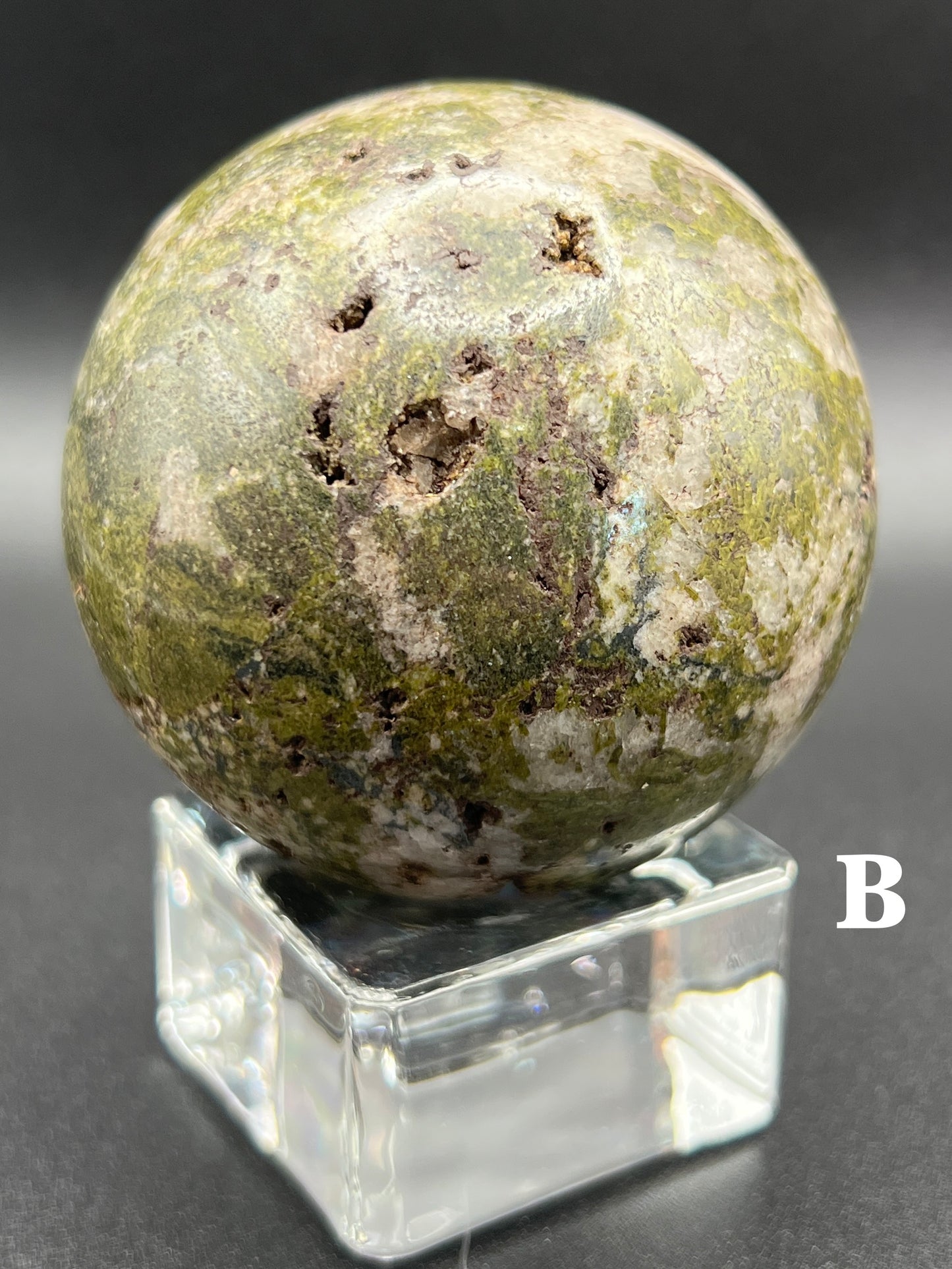 Epidote & Quartz Sphere
