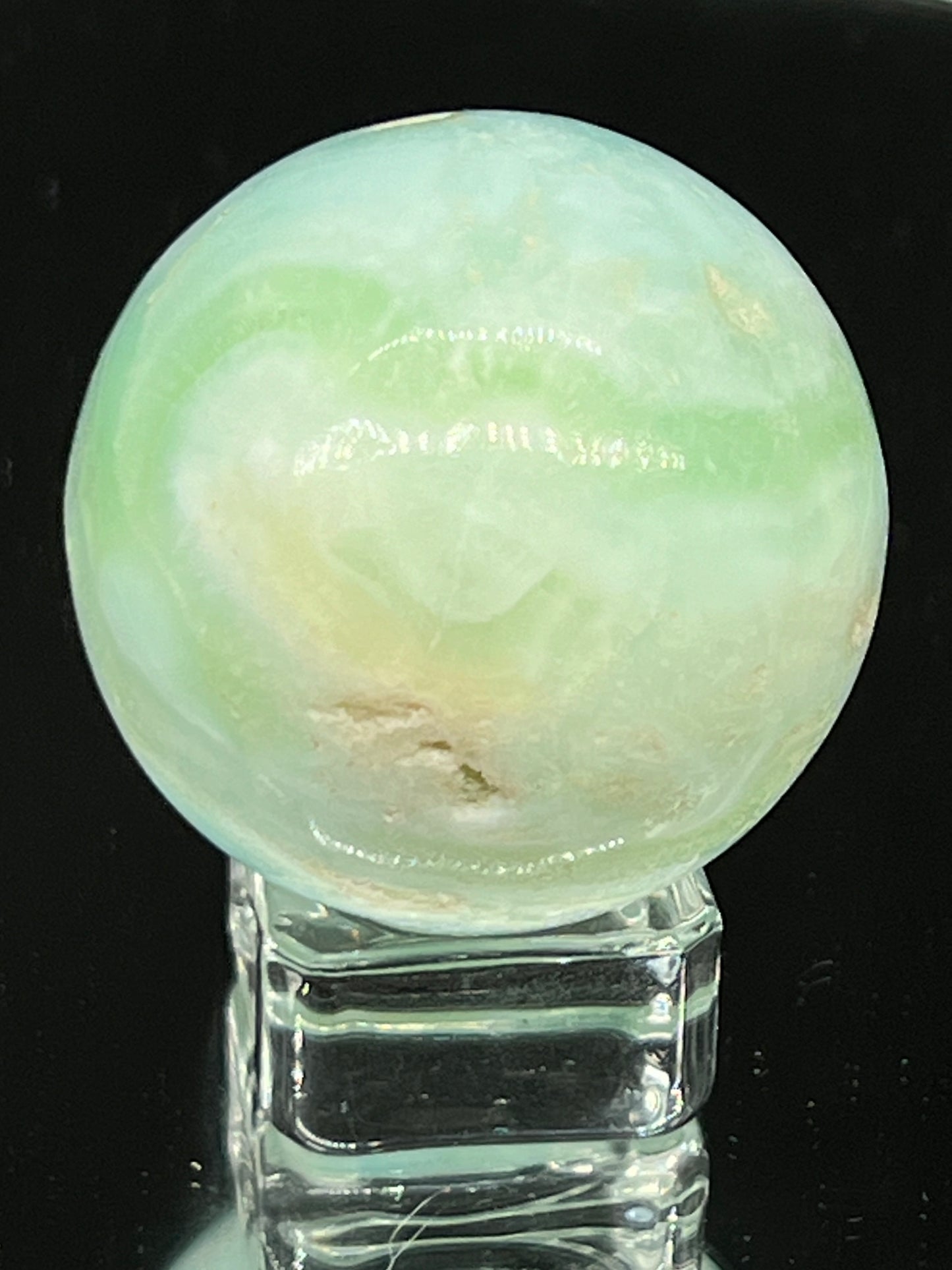 Blue Aragonite & Smithsonite Sphere