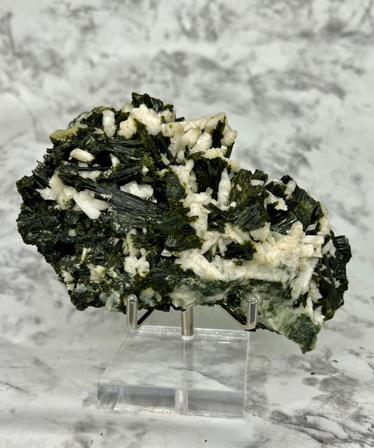 Black & Green Epidote Large Specimen