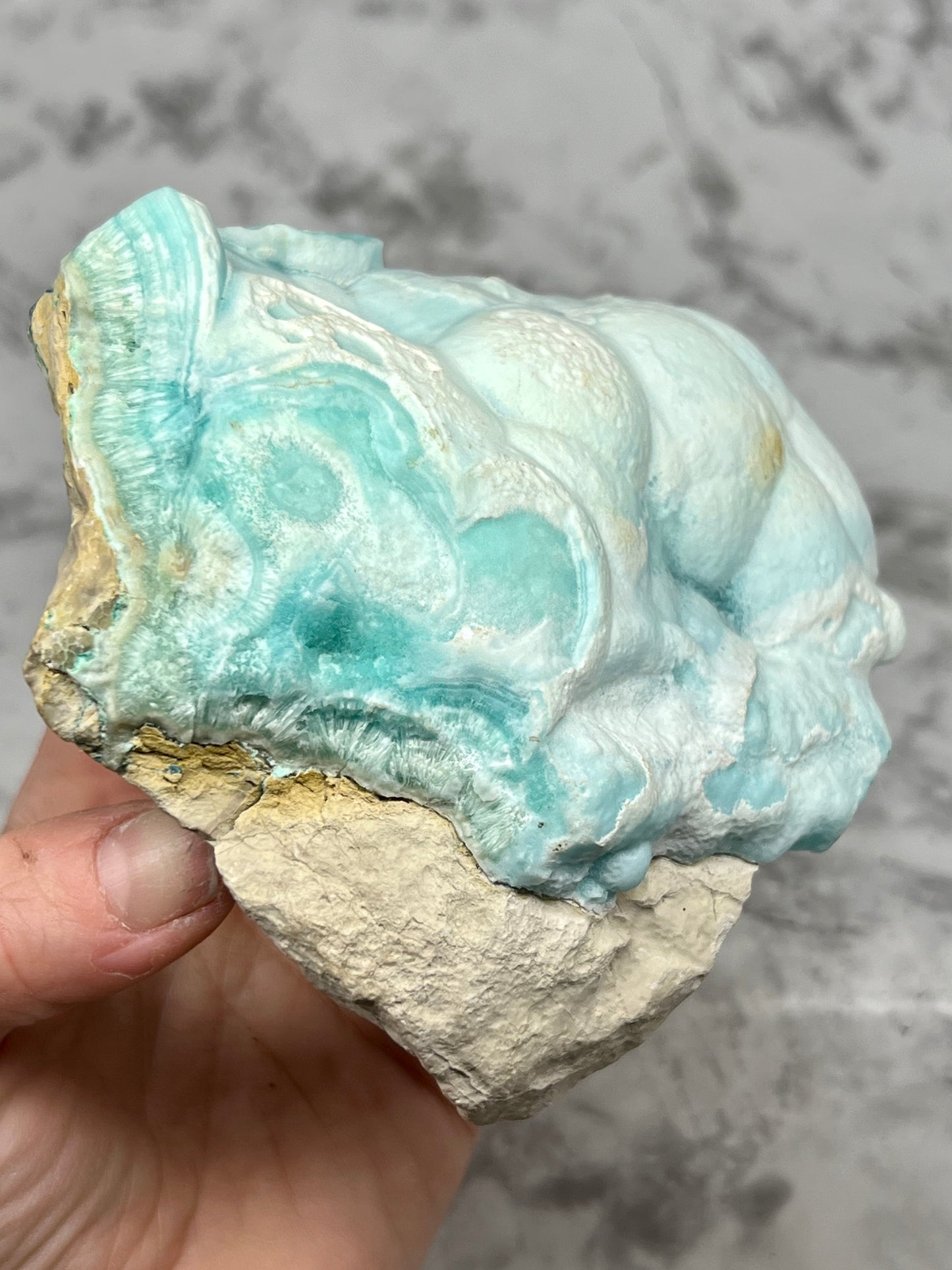 Blue Aragonite Large, Cloud-like Specimen