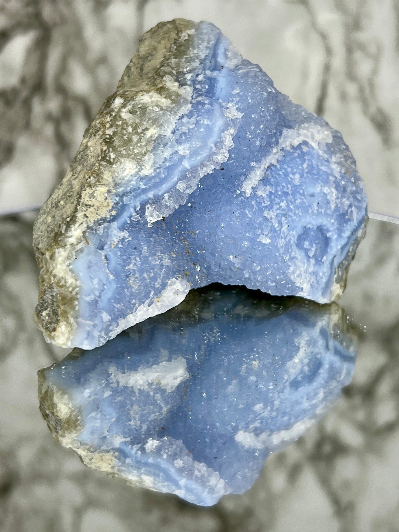 Blue Lace Agate Rough Specimen