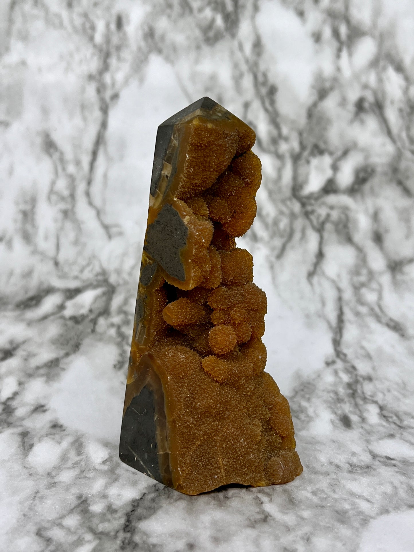 Septarian Druzy Tower