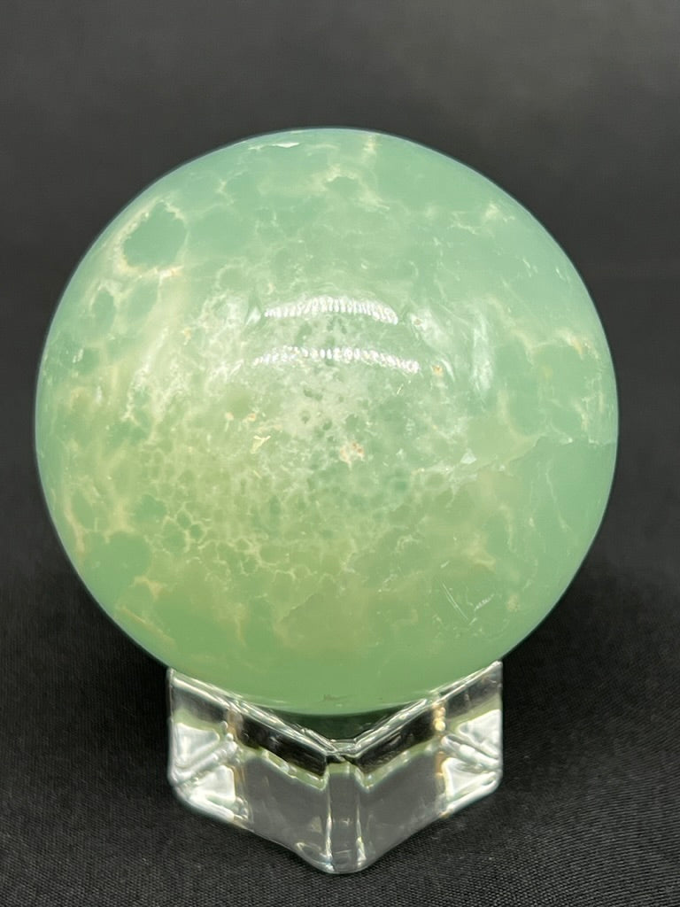 Aqua Caribbean Calcite Sphere