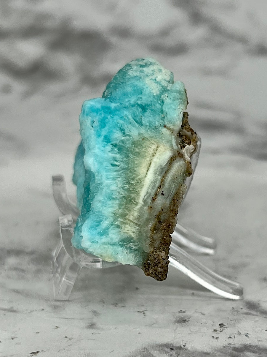 Blue Aragonite Specimen