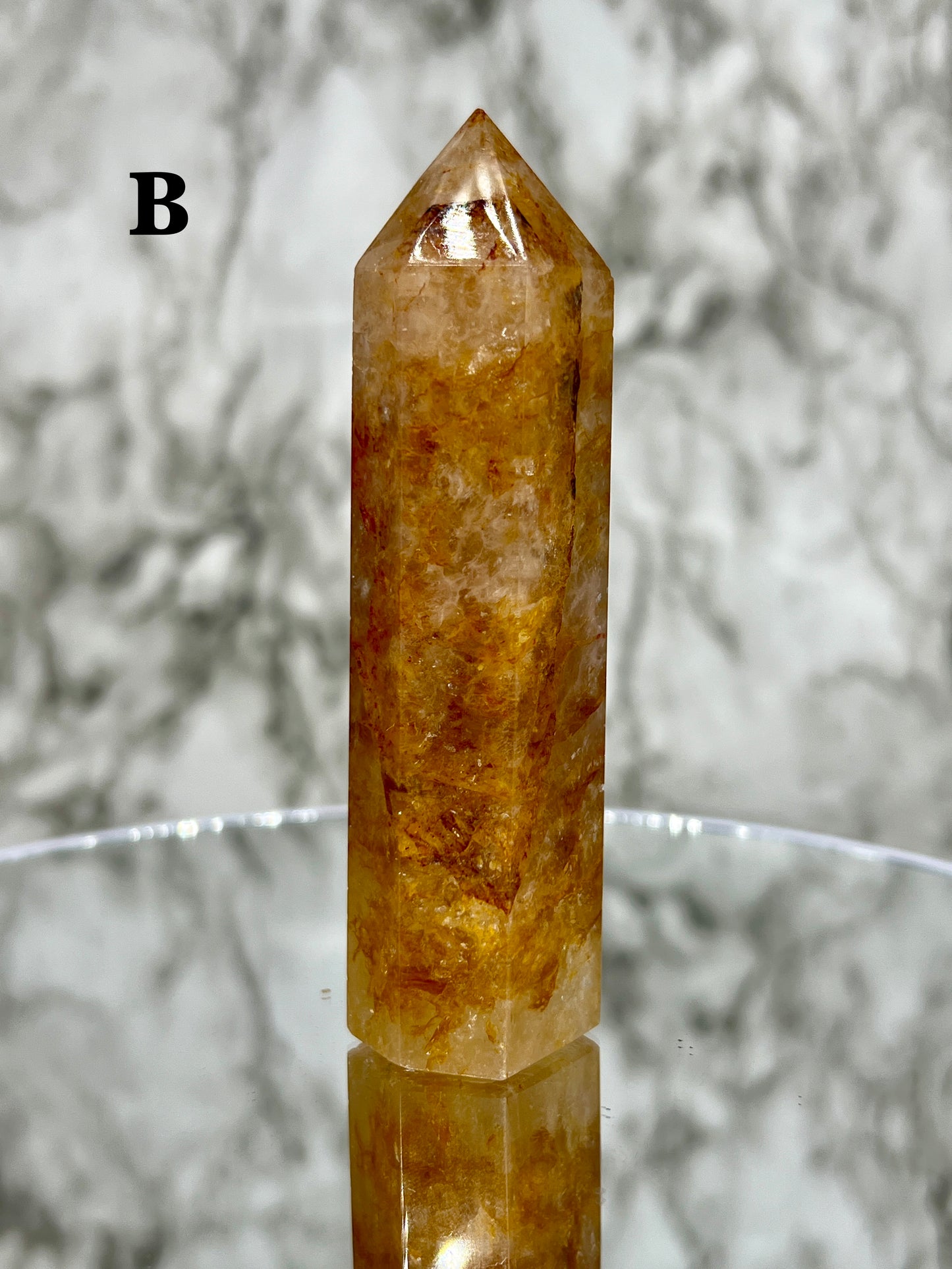 Golden Healer / Yellow Fire Quartz Point