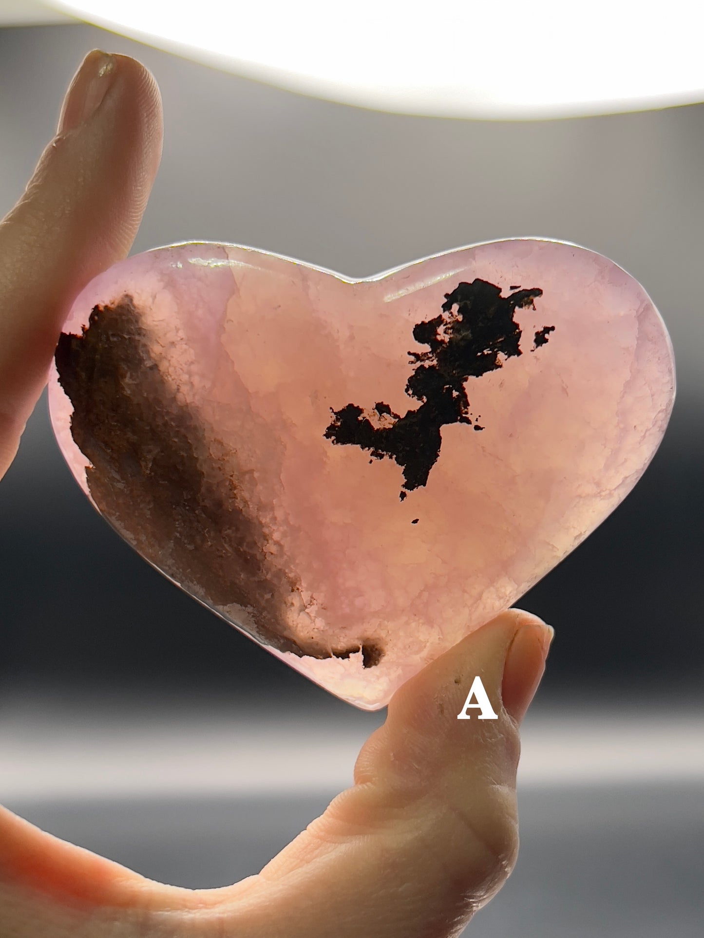 Pink Aragonite Heart ✨ Rare find ✨