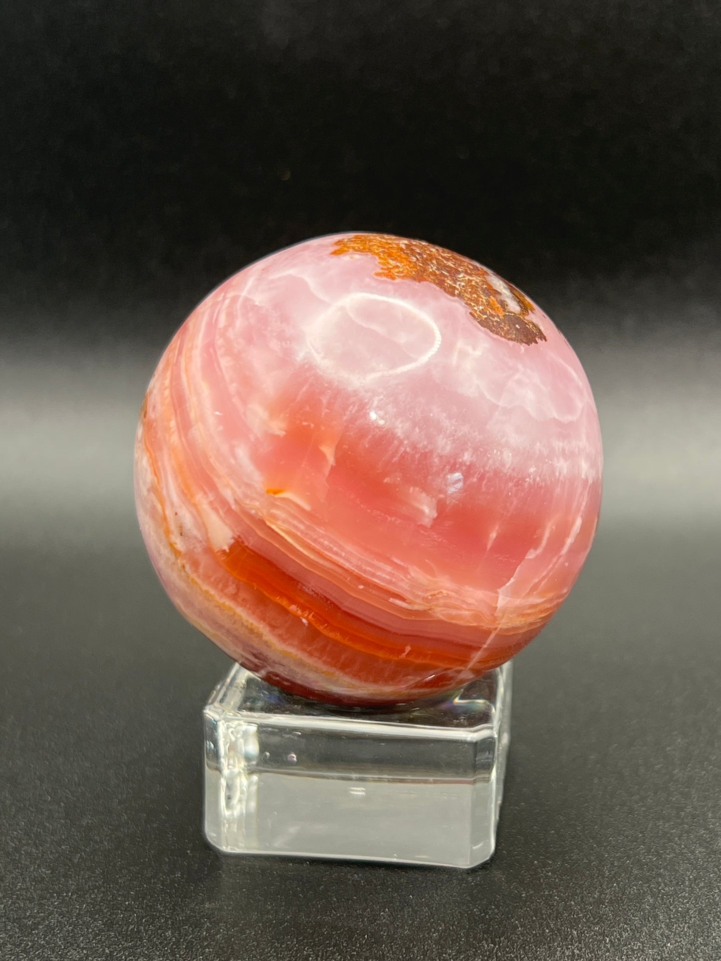 Pink Aragonite Sphere ✦Rare find✦