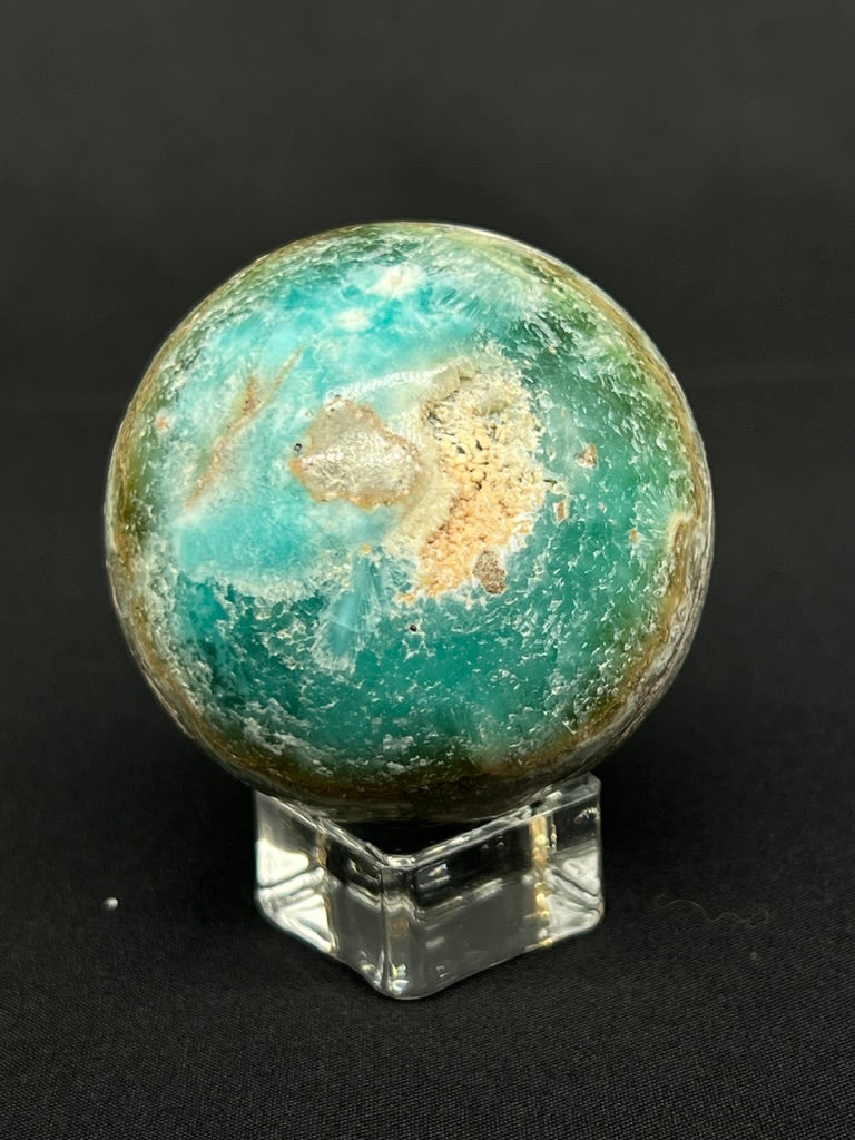 Blue Aragonite & Smithsonite Sphere