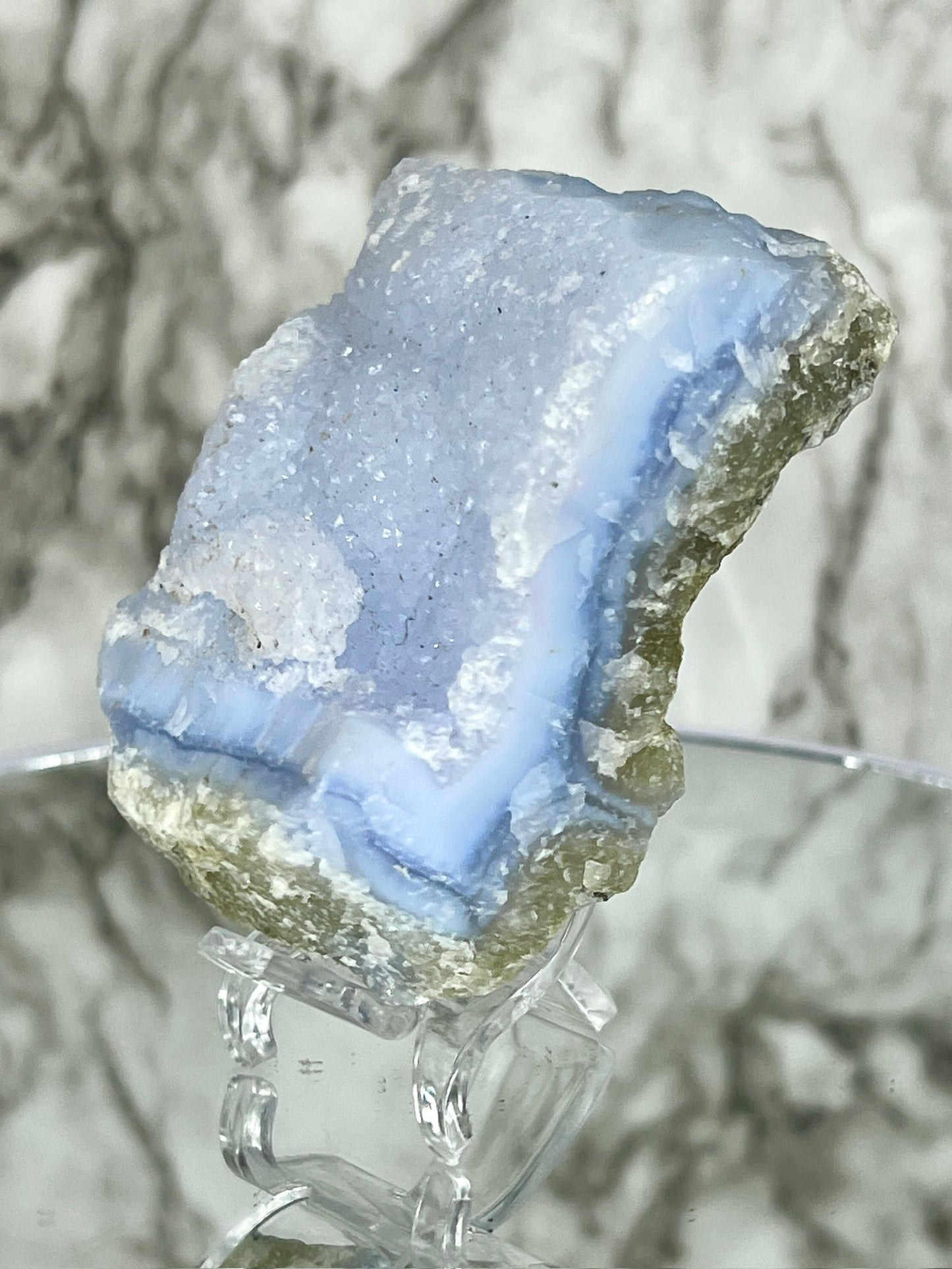 Blue Lace Agate Rough Specimen