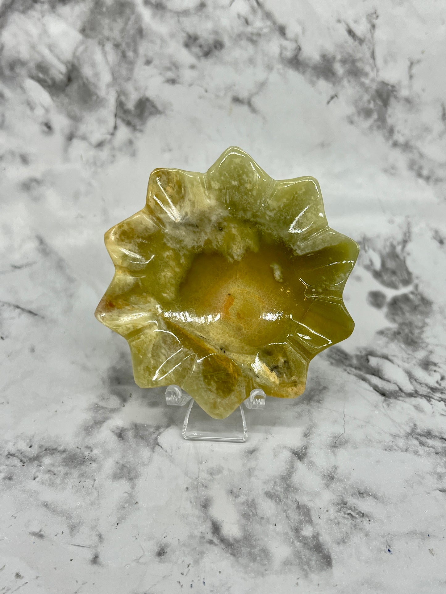 Sunflower Mini Bowl / Carving