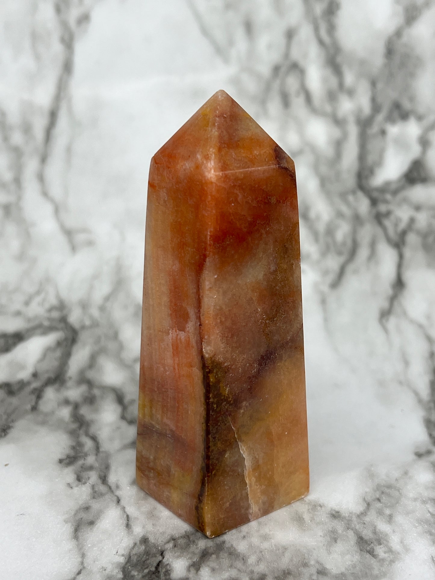 Peach Calcite Tower